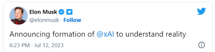 xAI twitter