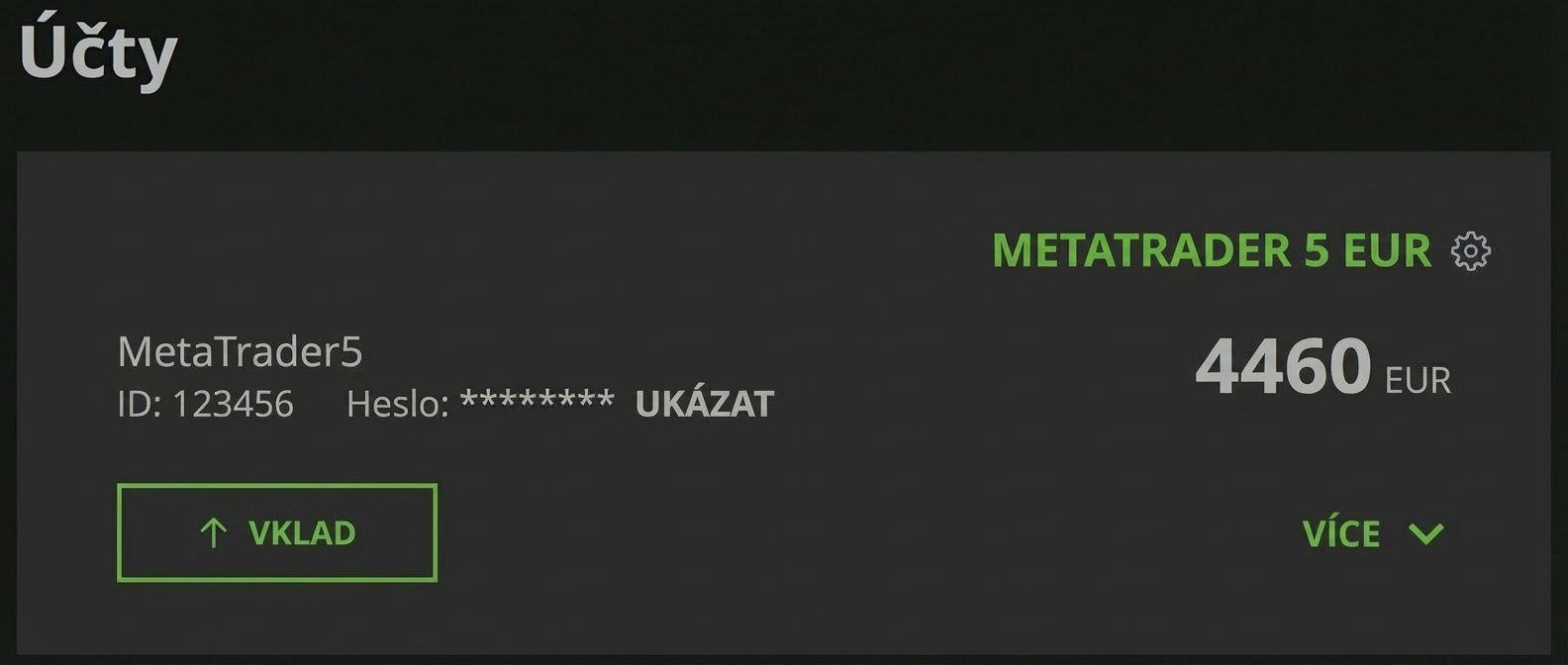 Client Zone - MetaTrader ID